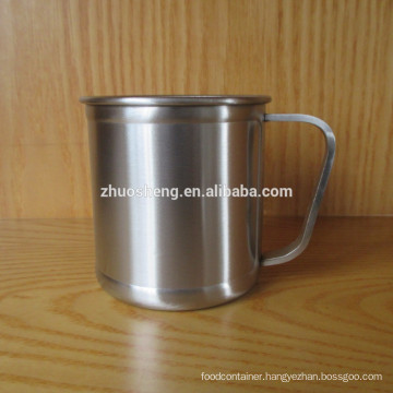 single wall stainless steel mini coffee mug